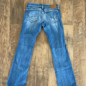 big star boot cut jeans low rise